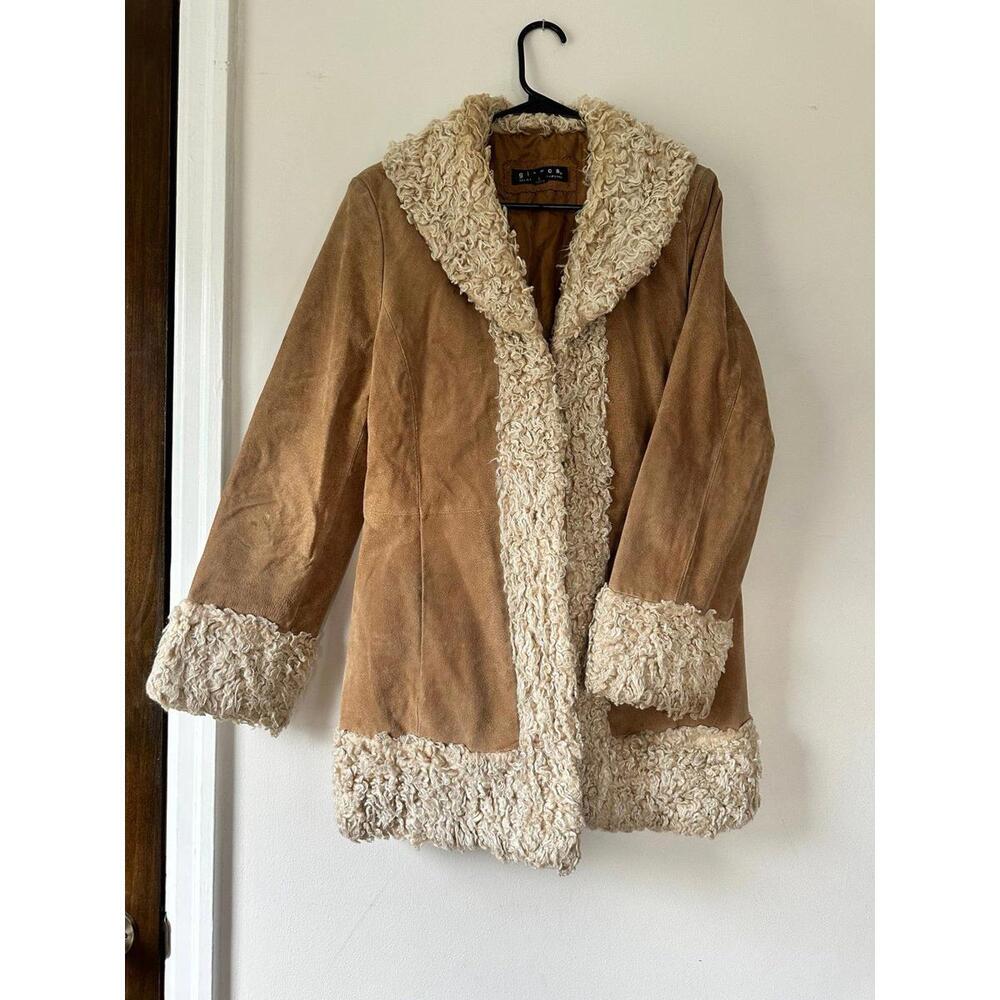 Giacca Cream and Tan Penny Lane Coat